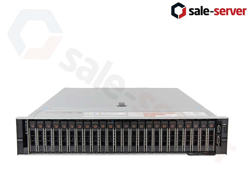 DELL PowerEdge R740xd 26xSFF / 2 x Platinum 8176 / 4 x 64GB 2666V HP / 8 x 1.8TB 10K / H730p Mini 2GB / 1100W